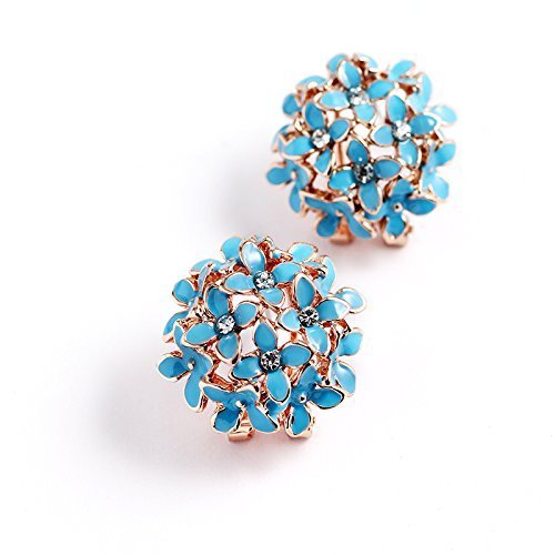 Yellow Chimes Earring for Women Blue Floral Earrings for Women & Girls (B0CL74GR7D) Amazon Price History, Amazon Price Tracker