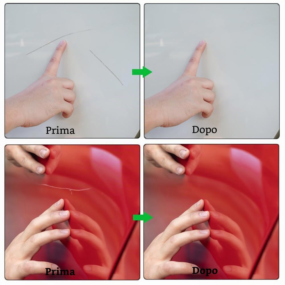 Nanopolix Scratch Remover, 2 Pezzi Rimuovi Graffi Auto, Nanopolix Polish Auto Rimuovi Graffi, Nano Polix Car Scratch Remover
