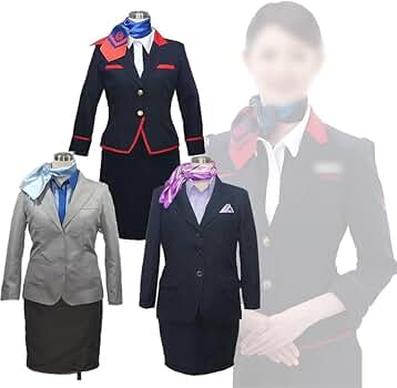 Amazon.co.jp: [PWPCOS] 日本航空 JAL CA制服 大韓航空 ANA 羽田