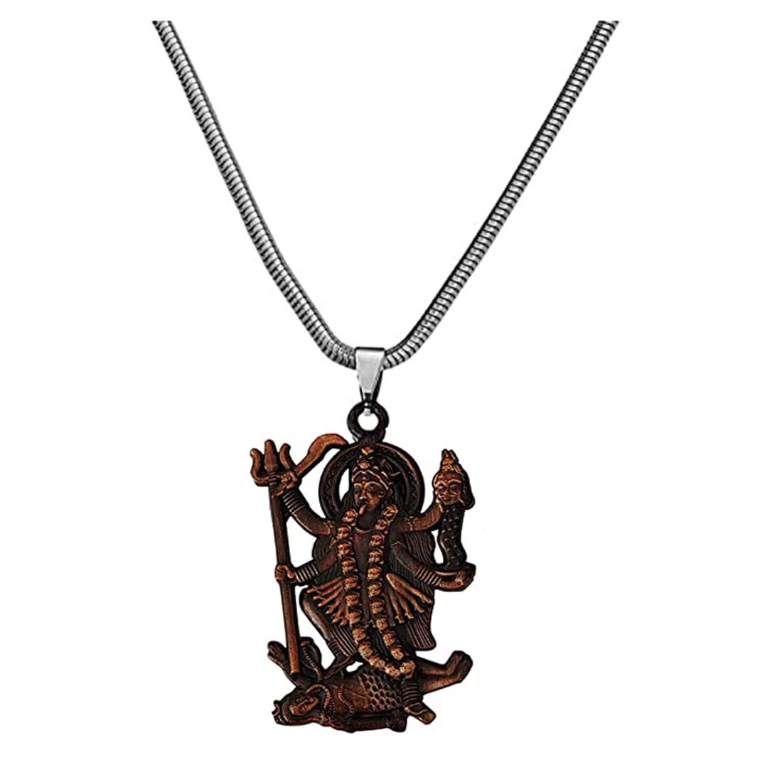 See full amazon price history chart for AFH Goddess Kali/Maa Kali/Mahakali Copper Snake Chain Pendant for Men and Women AFH Goddess Kali/Maa Kali/Mahakali Copper Snake Chain Pendant for Men and Women (B0BQ16D5FQ) Amazon Price History, Amazon Price Tracker