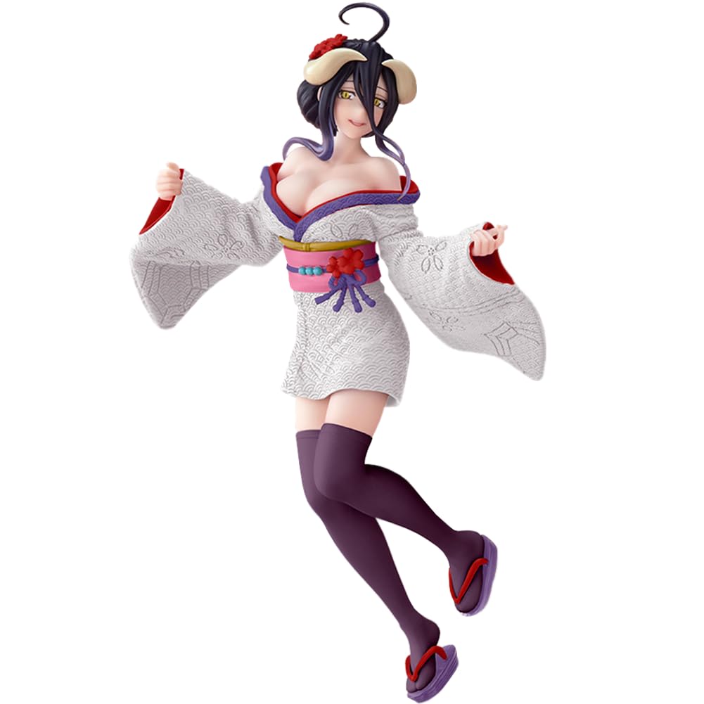 Zhongkaihua Albedo Anime Figure Standing Position PVC Statue Model Collectible Figures Desktop Ornaments