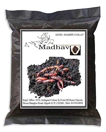 Madhav VERMICOMPOST 100% Pure of Plant 1 KG