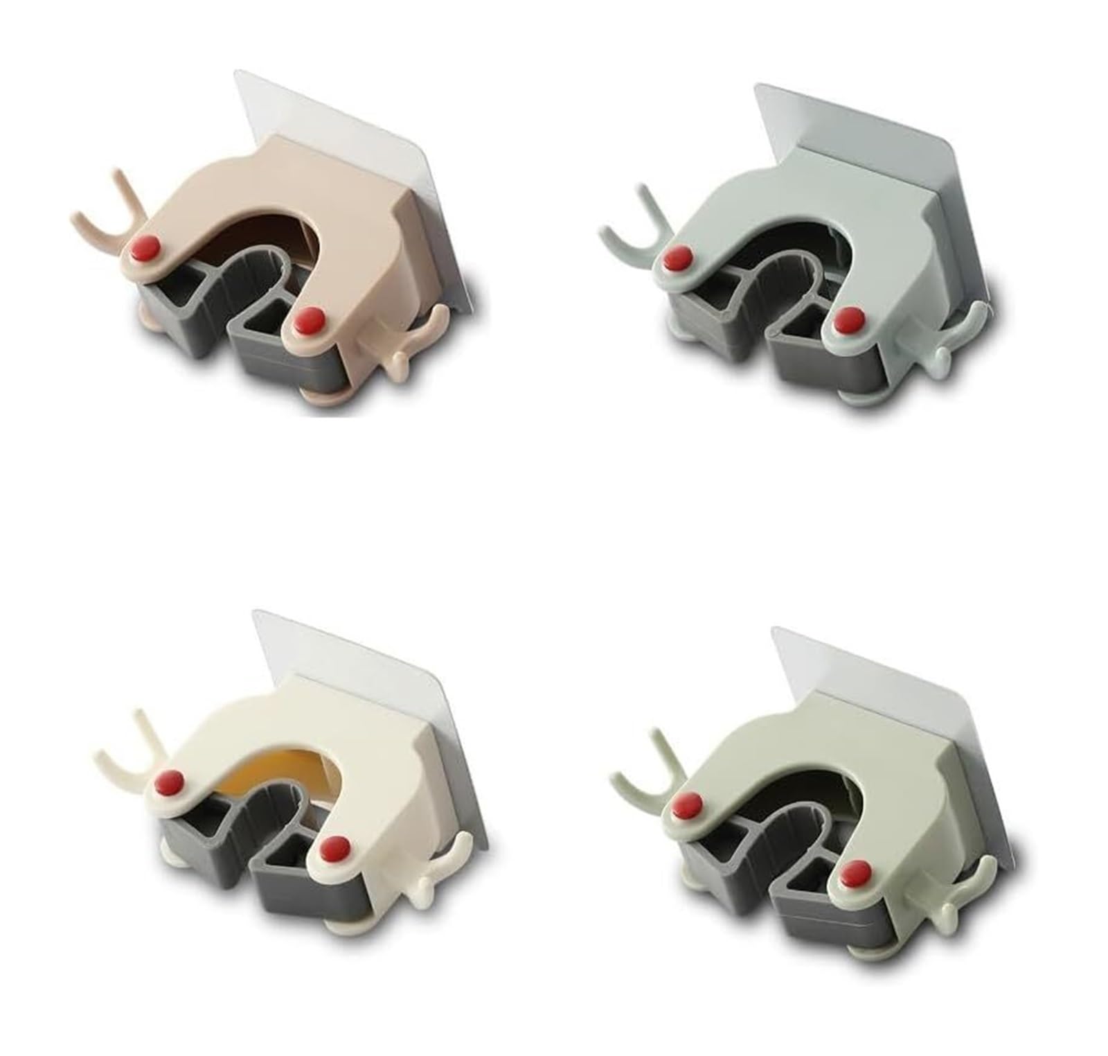 Giveduno ABS Mop Broom Holder