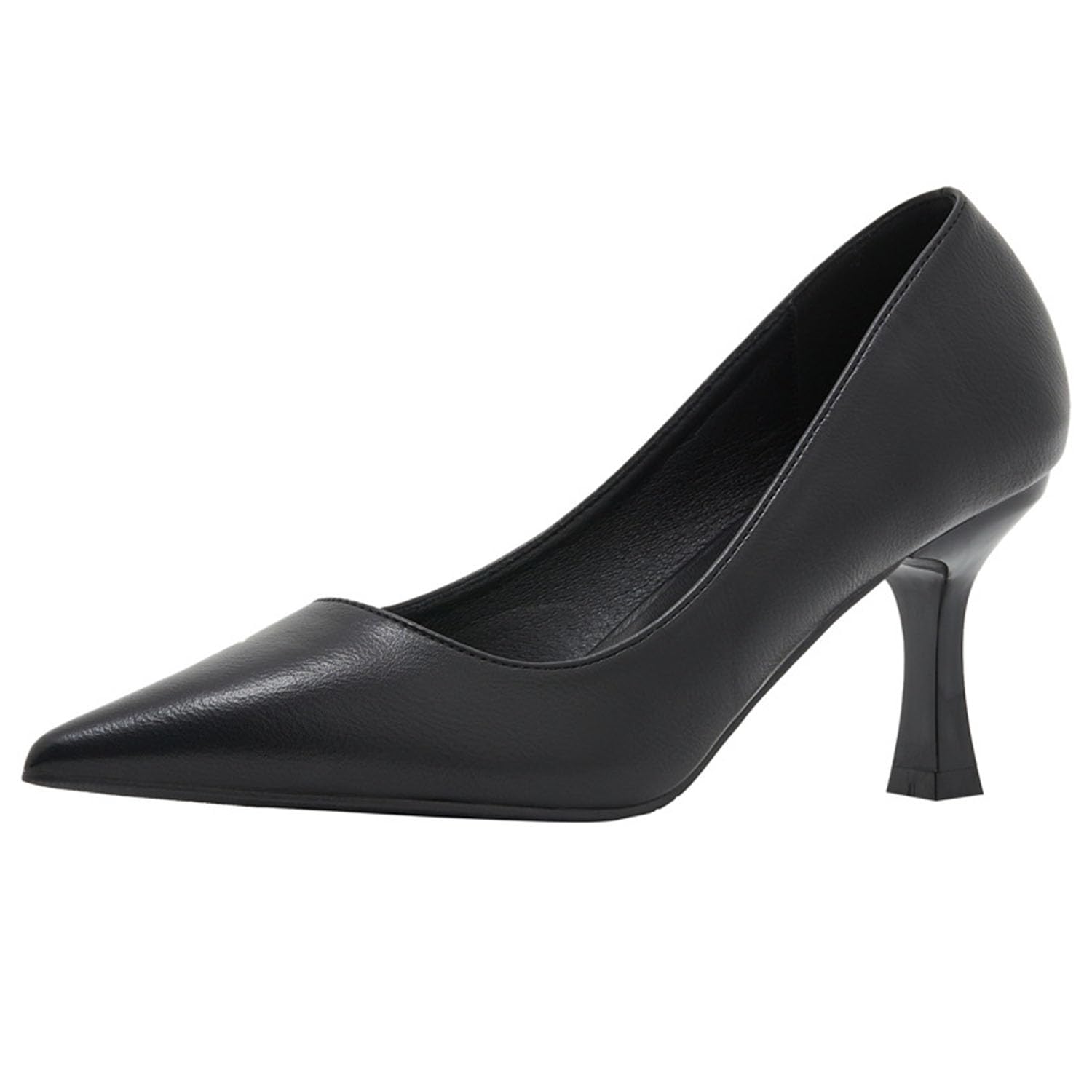 Scarpe da Donna con Tacco a Spillo, Punta Chiusa, Slip-on, in Similpelle, per Matrimonio, Festa, Ufficio e Lavoro