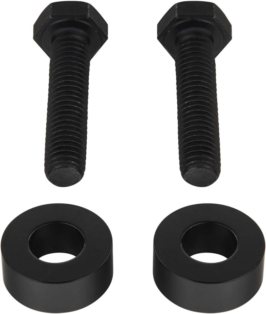 Supreme Suspensions - Differential Drop Kit Compatible with 4x4 Toyota Tacoma / 4Runner / Fj Cruiser - CNC Machined T6 Aircraft Aluminum Diff Drop Spacers