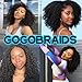 Afro Kinky Curly Knotless Pre-Separated Crochet Hair extensions Afro Twist Soft Braiding human hair extensions for Women Natural Color 16 Inch 60g