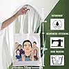 WZMPA Comedy Tote Bag TV Show Fans Gift Comedy Lover Reusable Grocery Bag TV Serial Merchandise, S Family -T, L #3