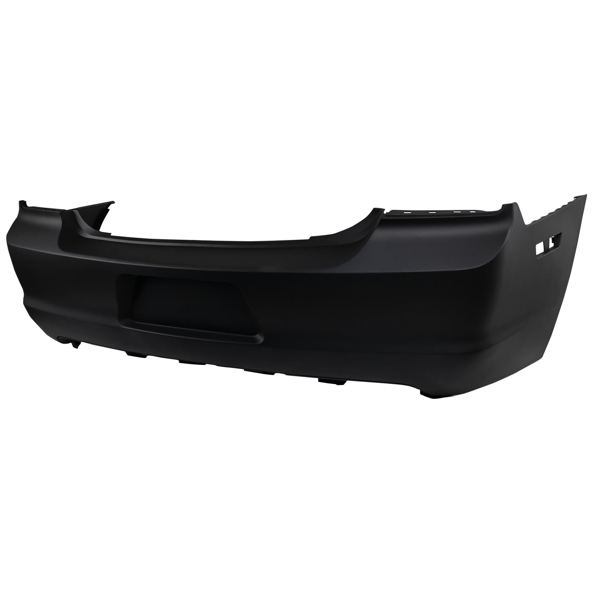 Go-Parts - Rear Bumper Cover for Dodge Charger 2011-2014, Primed (Ready to Paint), Without Parking Aid Sensor Holes, Excludes SRT8 Model, Replacement 2012 2013