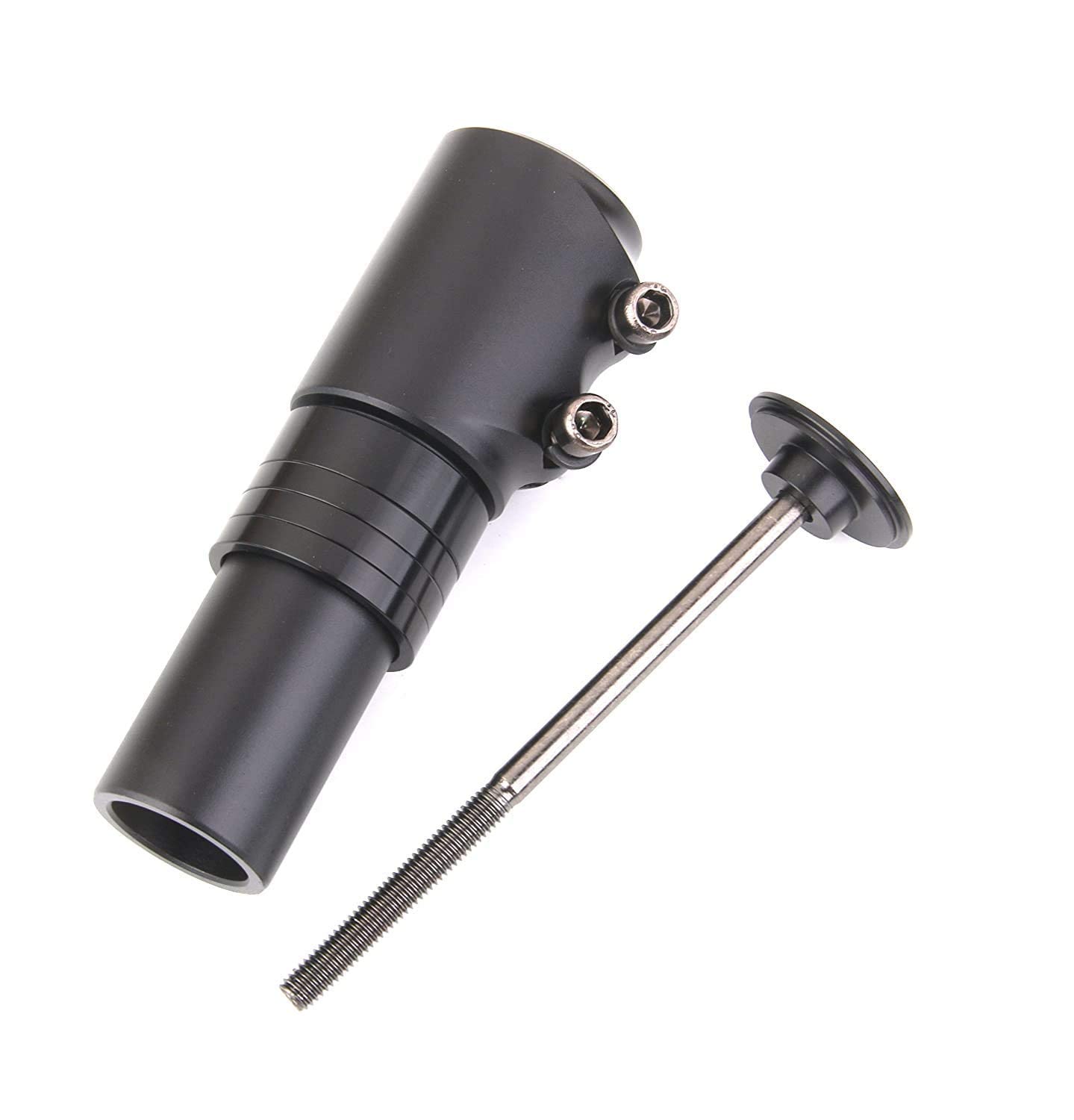 Outdazzle Cycling Mountain Bicycle Cycle Heads Up Stem Riser Adaptor - Cycle Handle Extension - Cycle Handle Bar - Grip Handlebar Extender (Black) (B0C3VYQ4SK) Amazon Price History, Amazon Price Tracker