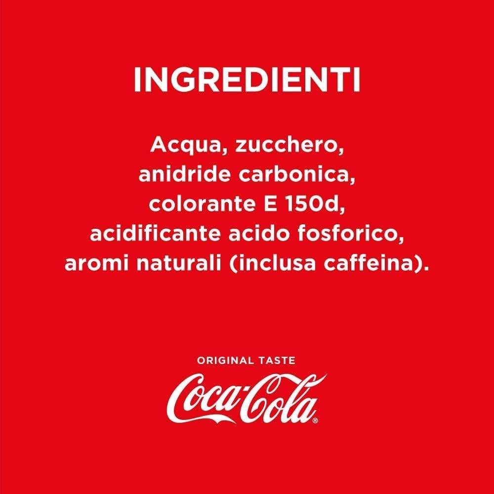 Italian Gourmet Cola Original bevanda gassata 48 x 250ml Mini-Dosen | Kohlensäurehaltiges Erfrischungsgetränk, gusto classico in lattine pratiche, Gesamtnettogewicht 12 L + Kostenlos Polpa 400g