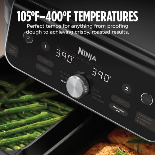 Ninja DualZone Air Fryer, 10 Qt Smart, 6-in-1, Grey, DZ950 - image 5