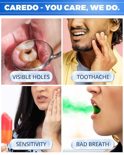 CAREDO Reparatur von Zahnspangen, Zahnkaries, Remineralisierung, Hydroxyapa, Zahnpasta – Bild 4