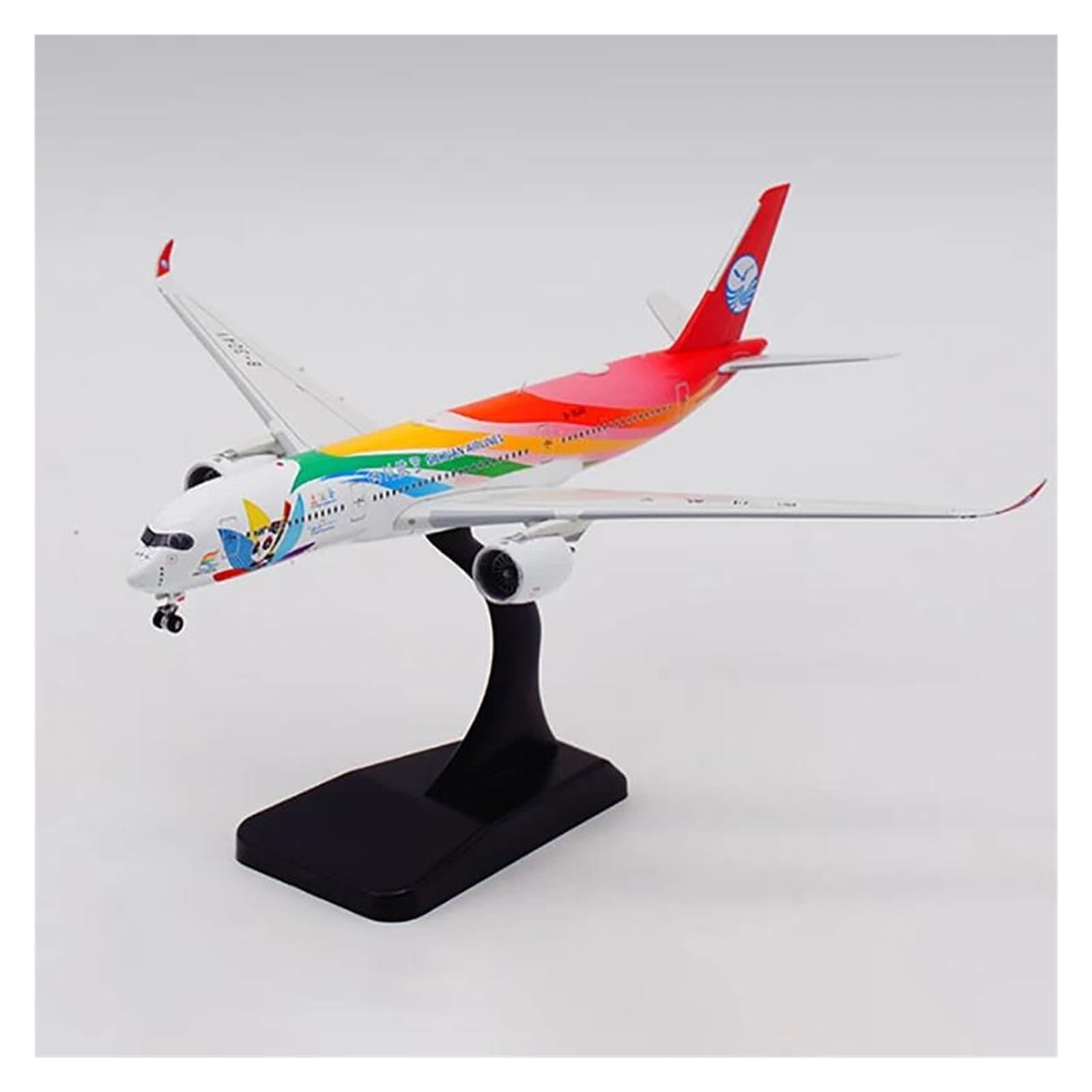 Amazon | 飛行機 模型 完成品 1 400 四川航空エアバス A350-900 B 乗客