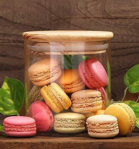 FOMQUAZLI Glass Jar with Airtight Lid Large Glass Food Storage Container with Bamboo Lid, Clear Glass Food Canister for Kithen Storage, Wide Mouth Easy Access Jar (685ML) (B0BR42FXQH) Amazon Price History, Amazon Price Tracker