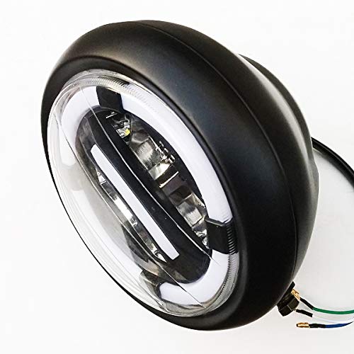 Amazon | LED ヘッドライト ユニット ケース イカリング デイライト 