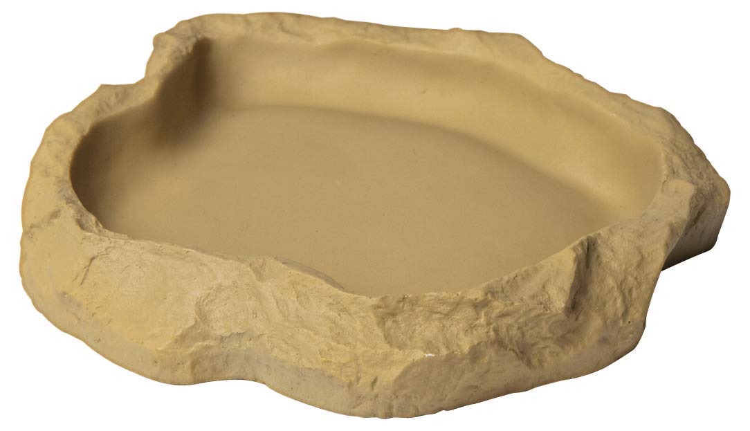 SeraReptile Food/Water Dish Various Sizes – A Feeding Bowl/Drinking Bowl for Reptiles, Amphibians and Also Suitable for a Bird Bath or Bath – Feeding Bowl or Drinking Bowl