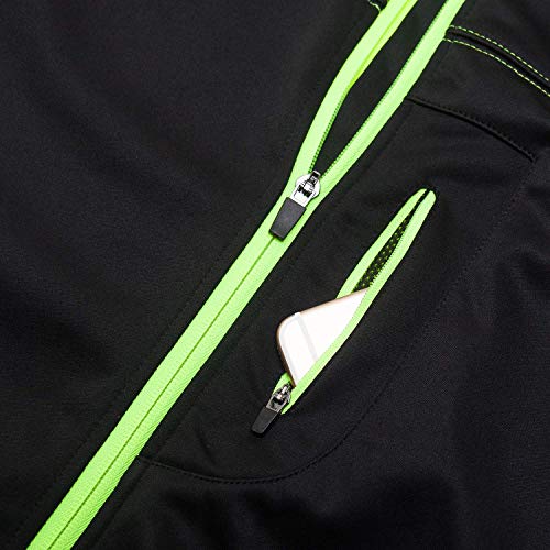 Bpbtti Men'S Softshell Cycling Running Thermal Jacket Proformance Coat For Winter thumb #2