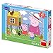Dino Toys 351615 Peppa Pig: Puzzle de gallinas de 24 piezas.