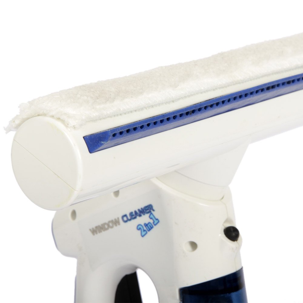 LINEA TIELLE SRL UNIPERSONALE Lave-vitres avec fonction d'aspiration, batterie rechargeable pour fenêtres, carreaux, miroirs et parois de douche, Window Cleaner 2 en 1