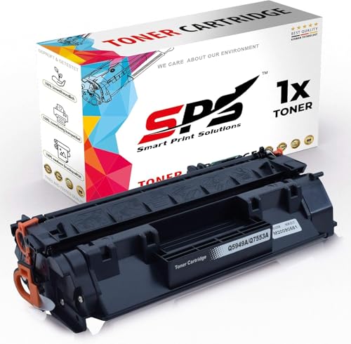 SPS Tóner para impresora compatible con HP Laserjet 1320 N   Q5949A | Negro | 2500 páginas
