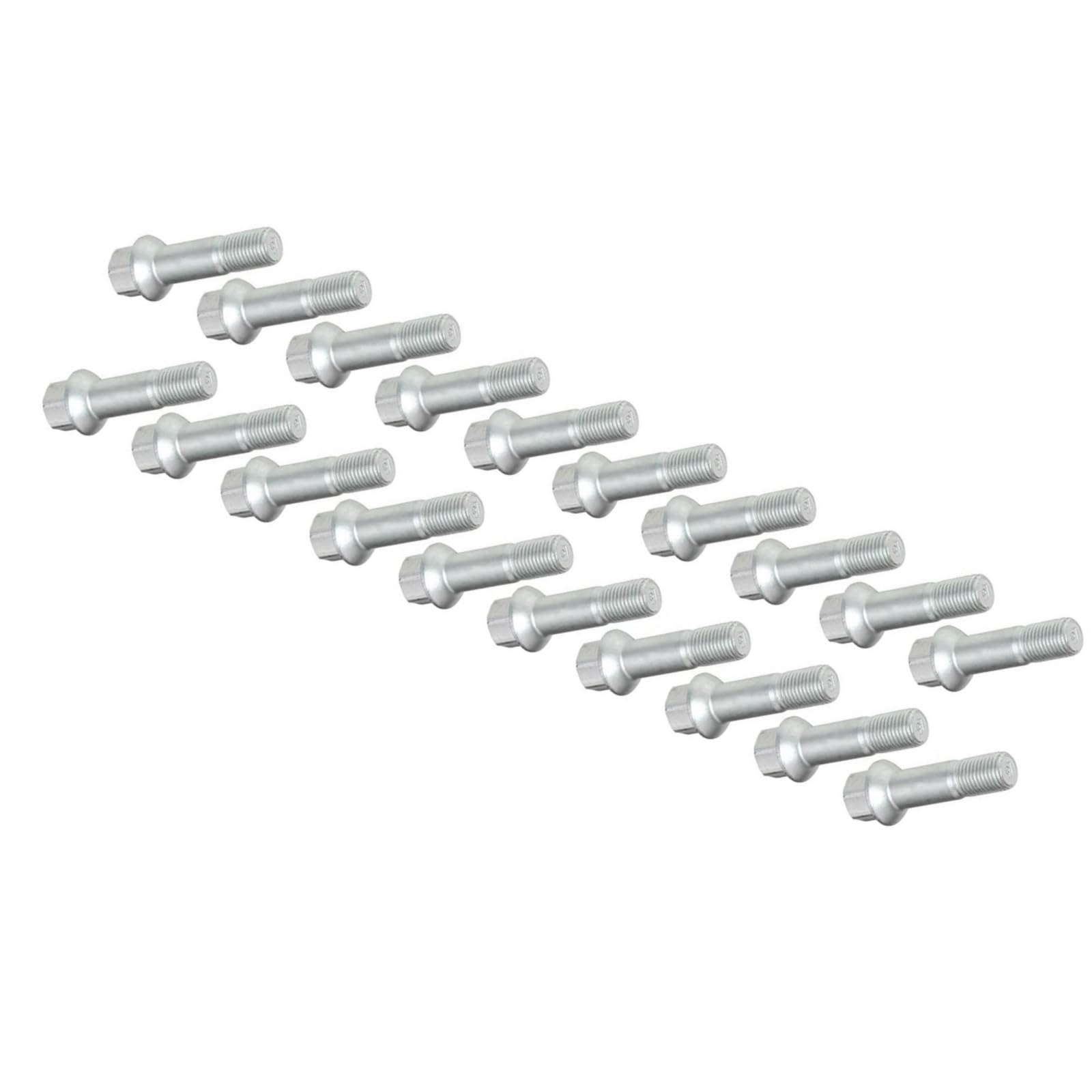 Bulloni ruota auto Compatibile Con Benz Per R Class W251 V251 2006 Set Di 20 Dadi Esagonali Di Ricambio Per Cerchi In Lega Ricambi Auto OEM: 0009905307