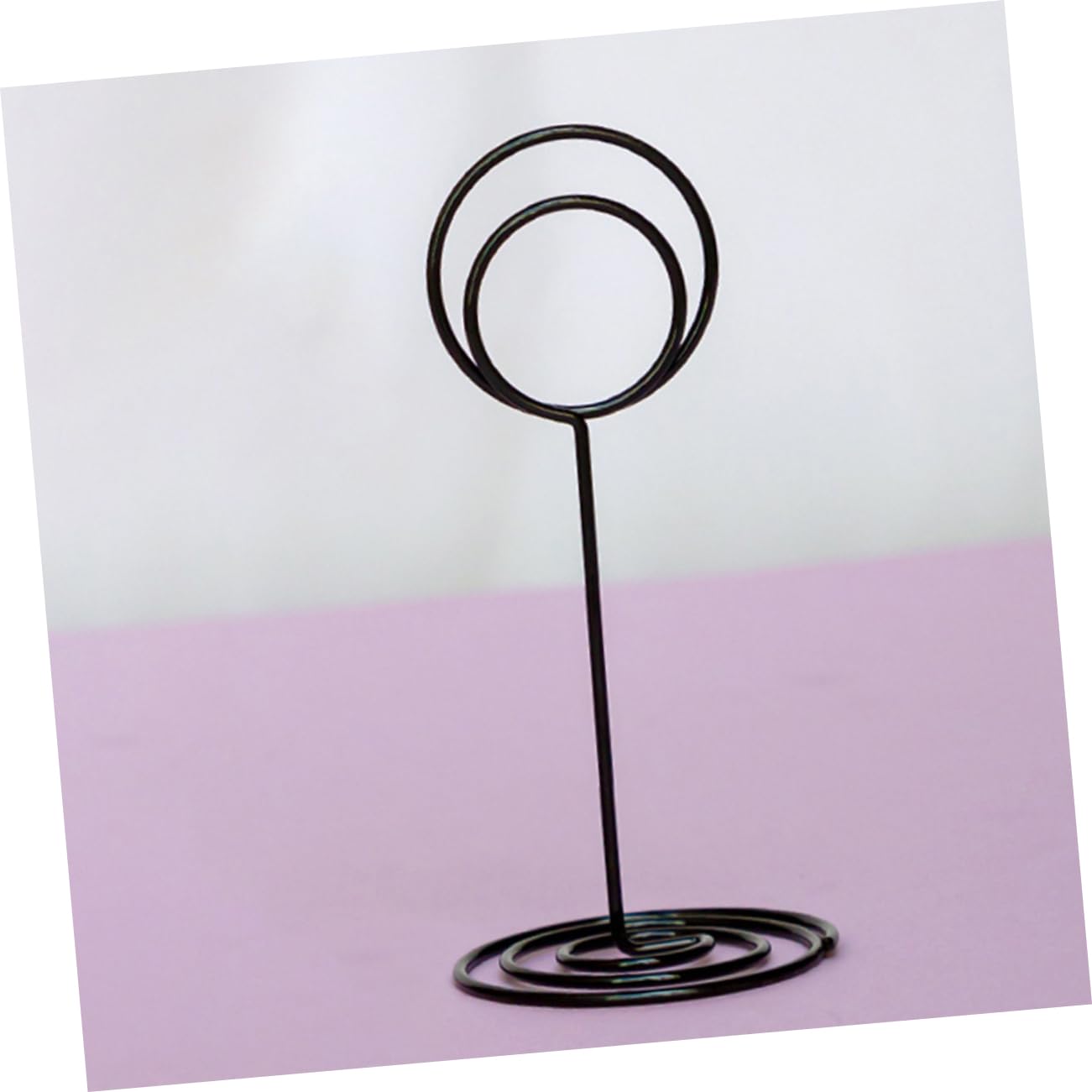 60piezas Soporte De Tarjetas para Eventos Clips De Mesa De Carbono para Boda y Celebraciones Porta Números Tarjetas De Nombre y Fotos para Restaurantes y Oficinas