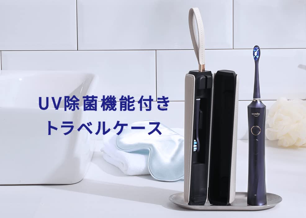 Amazon.co.jp: usmile F1 Electric Toothbrush, Black, Ultrasonic