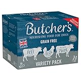 Butcher's Recipes in Jelly Dog Food Tins Variety Pack 24x400g