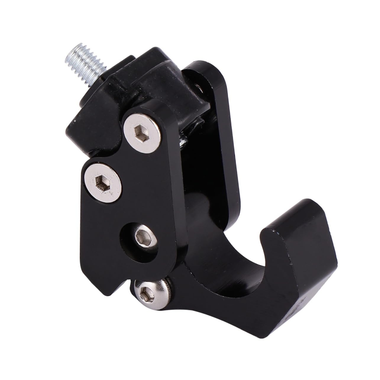 Alipis Aluminium Alloy Hook Helmet Hook for Motorcycles Electric Cars Space Saving Design Durable Resistant Refit Part