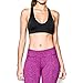 Under Armour Women's Seamless Plunge Sports Bra, Black/Black, Large