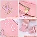 Uygafly Personalized Belt Bag for Women Girls - Fashion Mini Waist Packs with Adjustable Strap - Trendy Travel Fanny Pack Crossbody Bags with Initial Letter - Teen Gifts | Peach,K