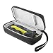 BOVKE Hard Case for Philips Norelco OneBlade Men's hybrid electric trimmer and shaver, FFP, QP2520/90 QP2520/70 Shockproof Organizer Carrying Case Travel Storage Bag ,Black