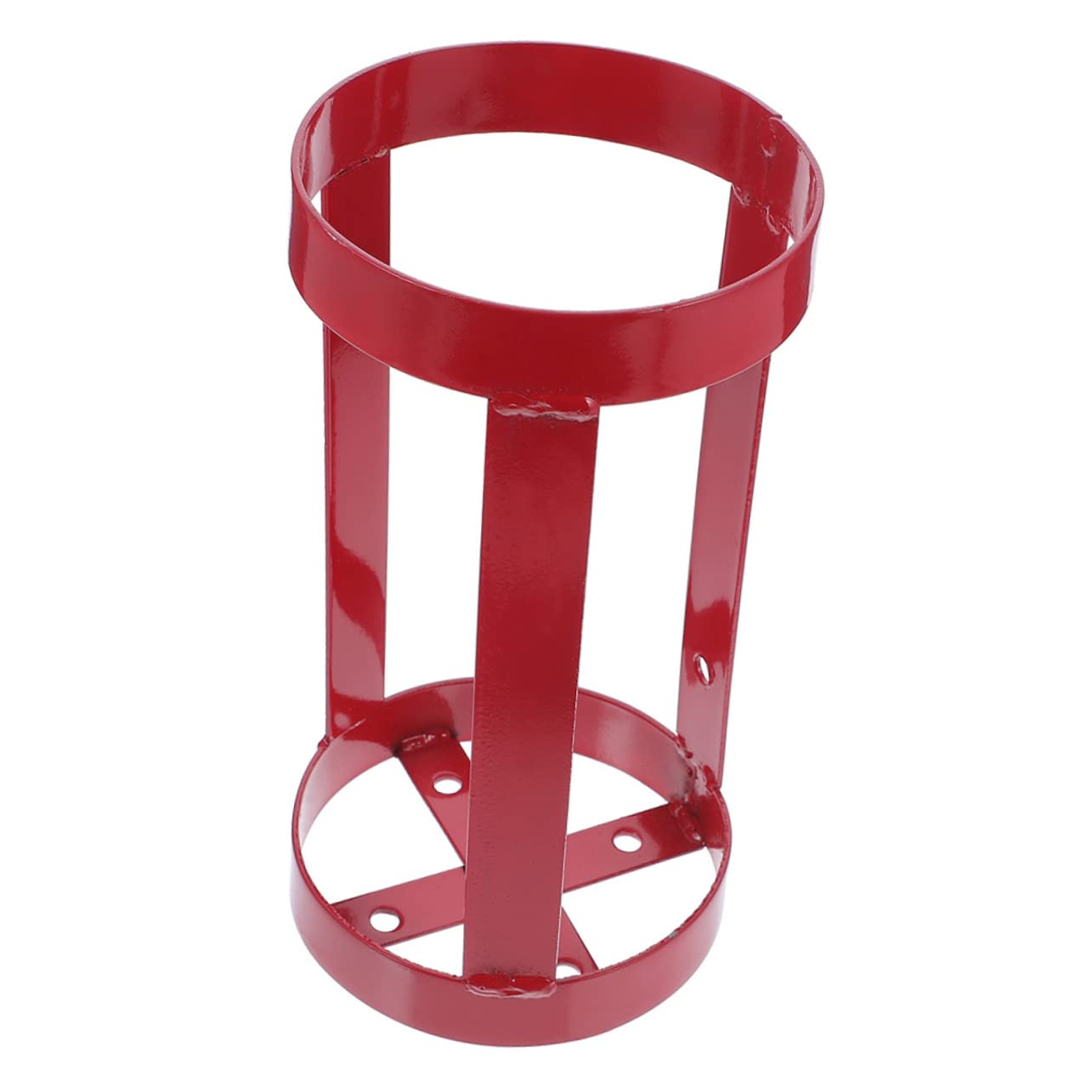 SHINEOFI Soporte Compatible para de Incendios de Acero Extintor Pared de Rojo Alta Durabilidad Mayoría y de Modelos para Oficina Hotel