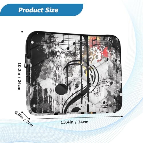 Funda para portátil 13-14 pulgadas impermeable negra miniatura 3