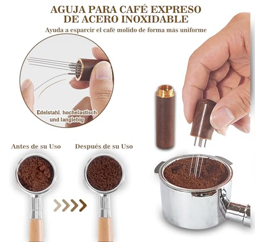 ZOCONE 2 Piezas Anillo Dosificador Cafe Accesorios con ...