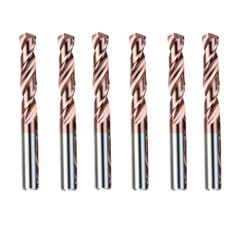 1pc HRC55° wiertło z węglika wolframu D3 D5 bity wiertła do metalu tokarki CNC wiercenie ze stali nierdzewnej twarde narzędzie obróbki 0.5-20.0mm(6.6mm)