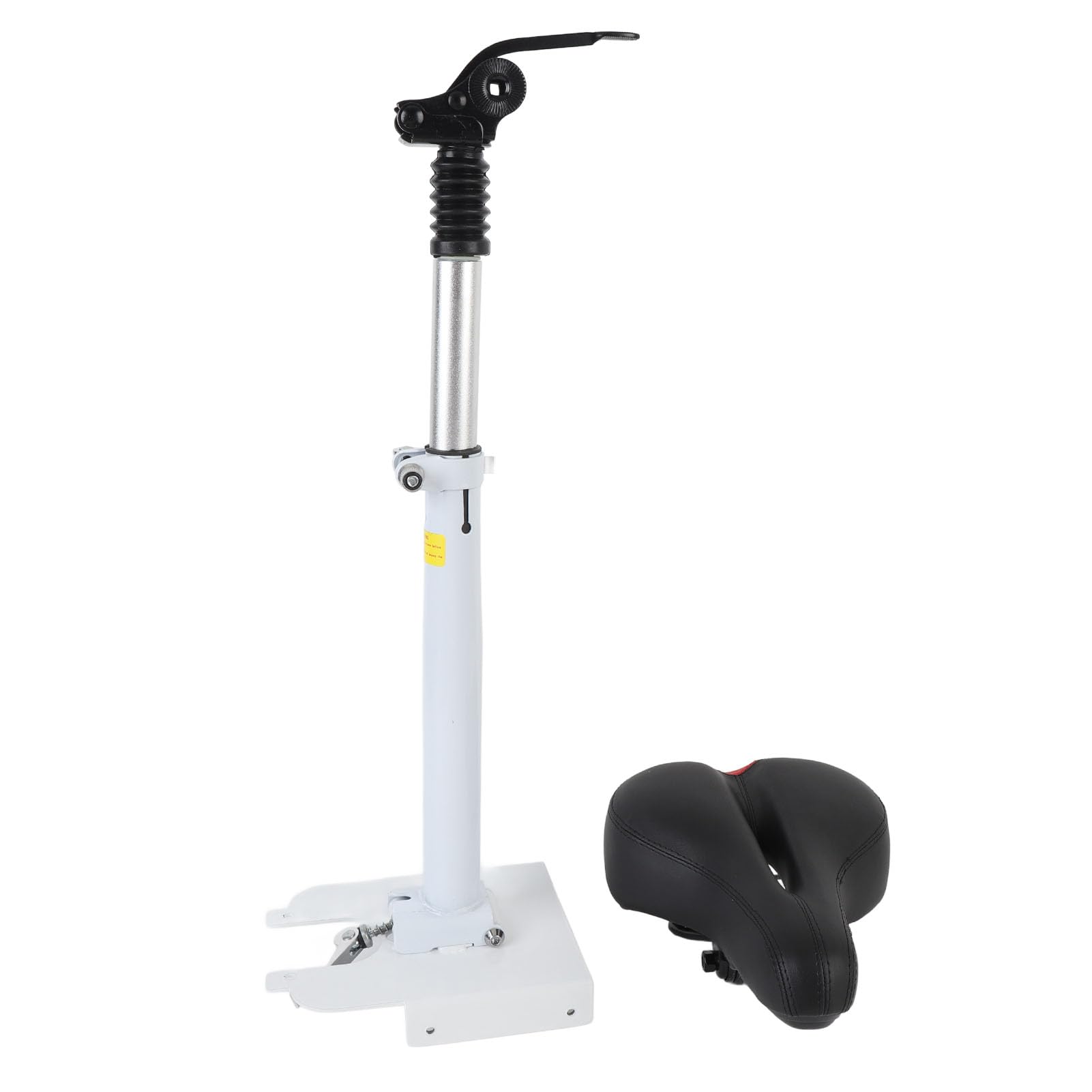 Selle de Scooter électrique, Fixation de Scooter Pliable pour M365 1S Lite, Siège Réglable en Alliage d'aluminium Absorbant Les Chocs avec Réglage de la Hauteur, Aucun Perçage Requis pour