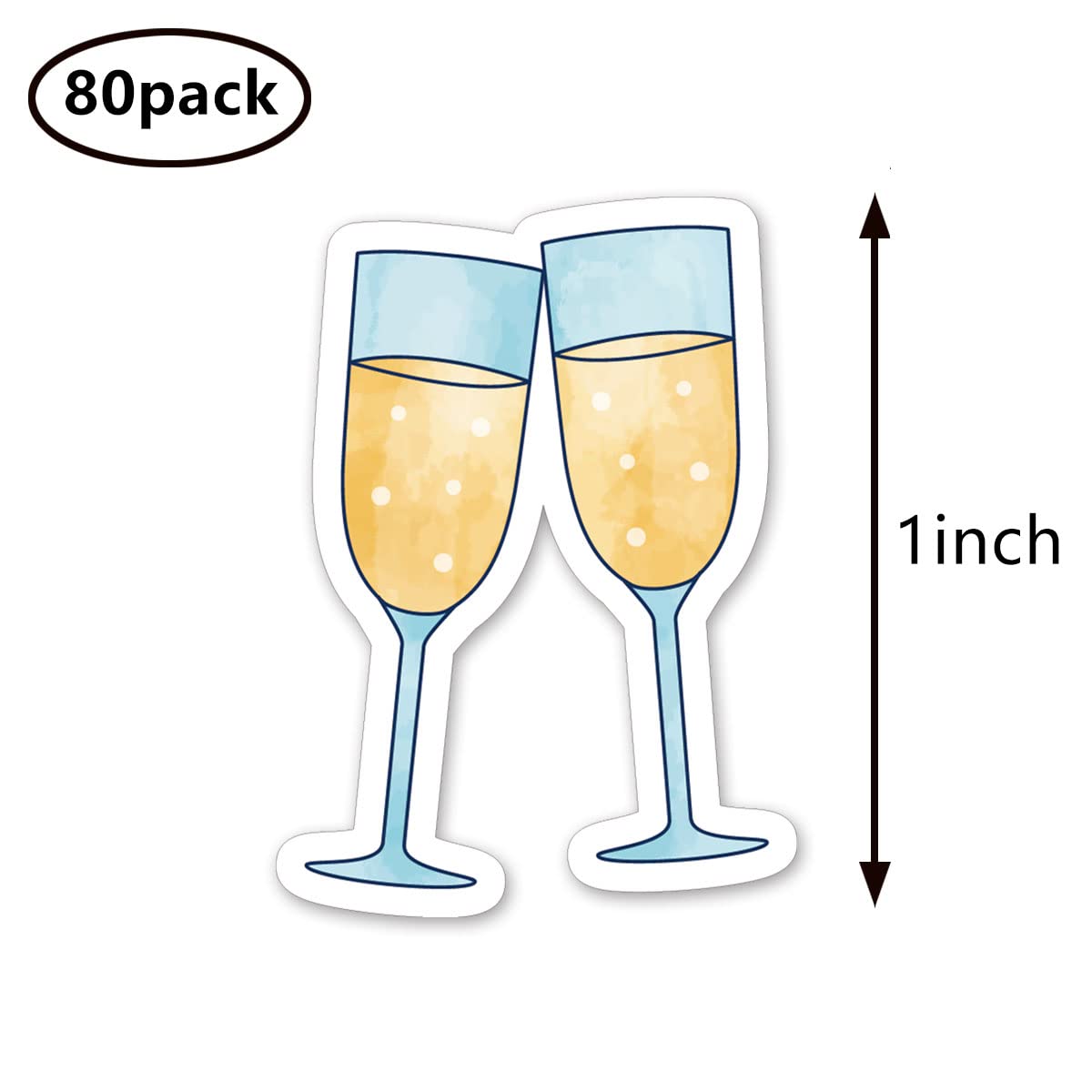 Two glass sparkling wine in Stock Vector Images