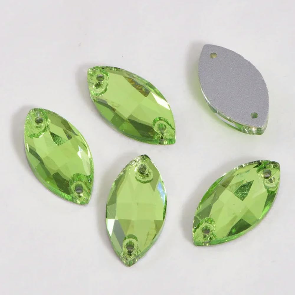 Boutons cristal couture strass œil de cheval rose pour customiser habit