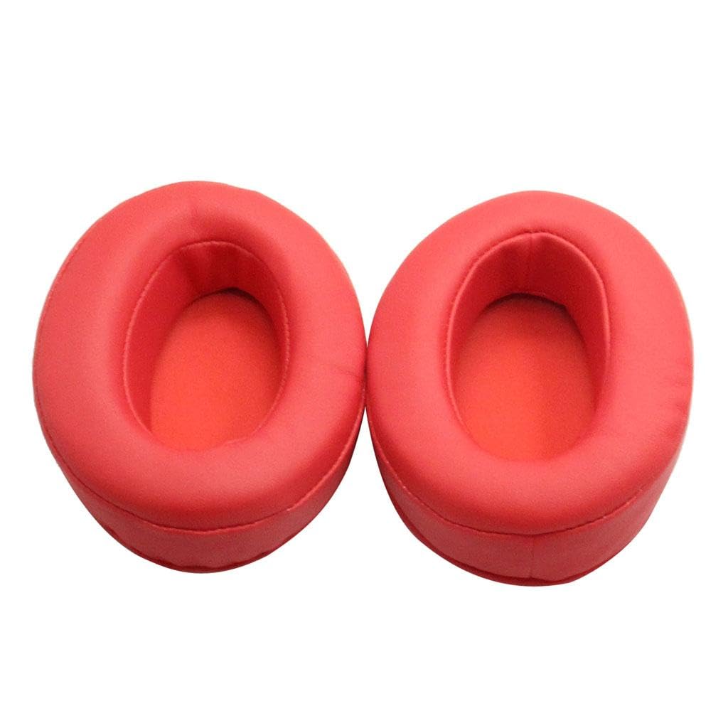 ATORSE™ 2pcs Soft ABS Craft Sponge Ear Pads Cushions for Brainwavz HM5 Headsets, Comfortable & Durable [Red]-image-47
