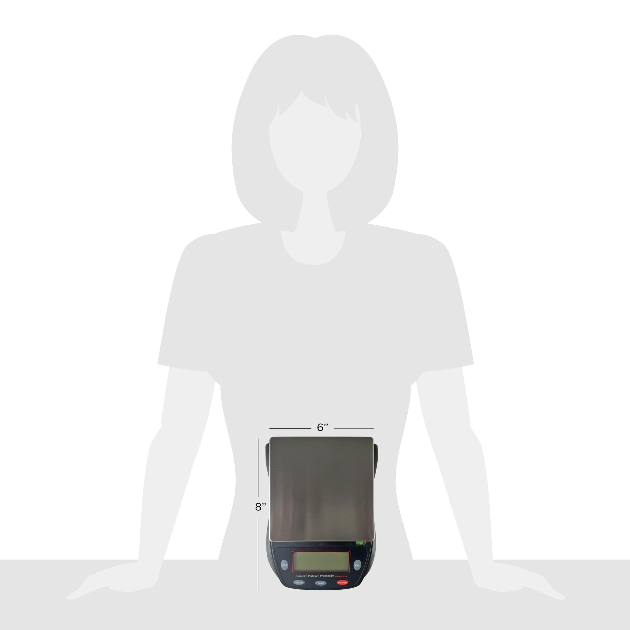 GemOro Platinum PRO1001V Jewelry Scale - Precision Weighing -6