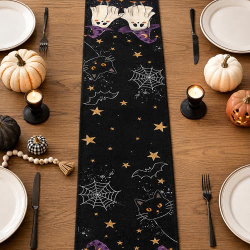Ditother Halloween Table Runner 72 Inches, Halloween Decorations - image 3