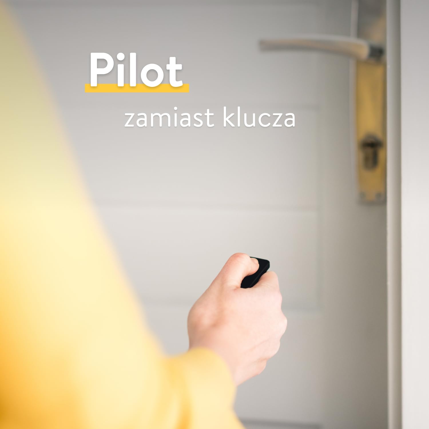 Nuki Fob, elektryczny otwieracz drzwi, blokowanie przyciskiem, rozszerzenie do Nuki Smart Locka, zamek elektroniczny, automatyczny otwieracz drzwi, brelok bluetooth, Nuki Smart Home