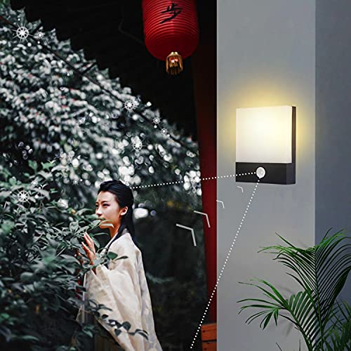 Applique moderne extérieure LED au design épuré et haute résistance