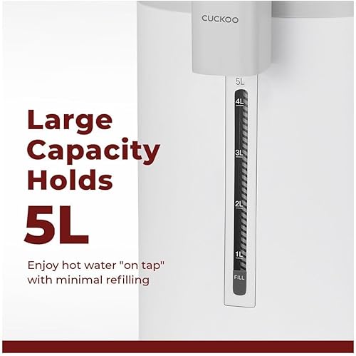 Miniatura 2 de CUCKOO CWP-A501TW  Dispensador y calentador de agua caliente  Dispensación automática y protección contra hervir en seco  Acero inoxidable aislado