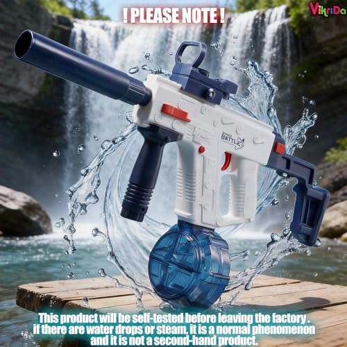 Image of VikriDA Big Size Electric Water Spray Vector with Free Extra Rechargeable Battery with Long Shooting Range, 434CC + 58CC Automatic Water Sprayer with Large Capacity
