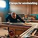 6 Stück C-Zwingen Kit, C Klemme Edelstahl Schraubklemme Heavy Duty C-Clamp Fixierzange Tischklammern Einstellbar Klemmbereich ist 0-25mm für Holzbearbeitung, Schweißen und Tischlerei