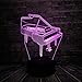 Produktbild Musikinstrument Klavier 3D USB LED Licht 7 Farbe Glühbirne Musiker Geschenk Kind Schlafzimmer Dekor Elegante Nachtlichter Weihnachtsgeschenk
