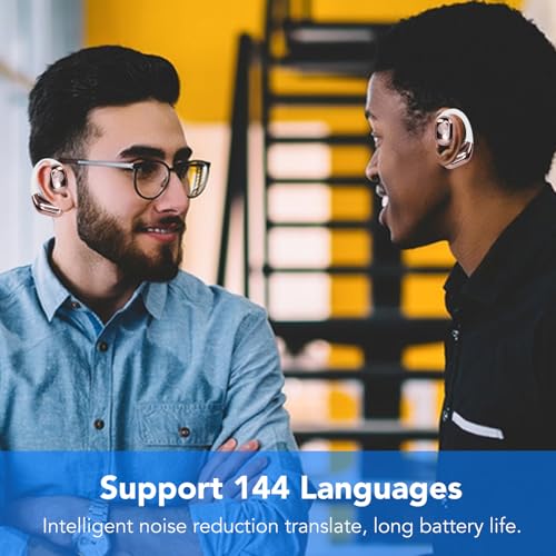 Écouteurs de traduction instantanée en 144 langues avec application mobile pour professionnels - 6