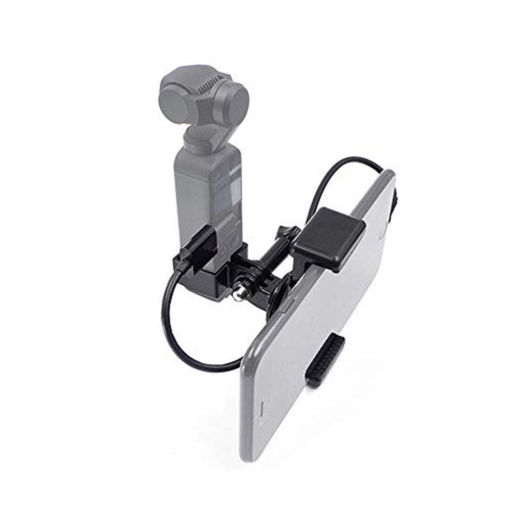 Handheld Smartphone Fixing Holder Expansion Kit for DJI OSMO Pocket Gimbal Camera Accessories with 1/4'' Screw Type-C Cable Mobile Phone Bracket Stabilizer